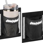 QualyQualy 2-Pack Boat Cup Holder Nylon Storage-0