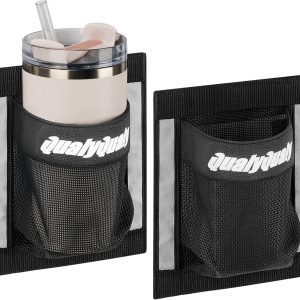 QualyQualy 2-Pack Boat Cup Holder Nylon Storage-0