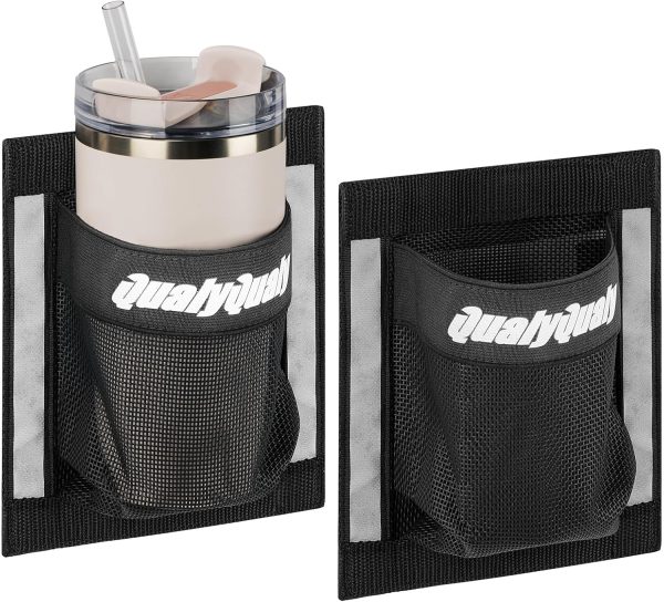QualyQualy 2-Pack Boat Cup Holder Nylon Storage-0