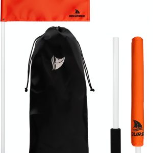 Boat Safety Flag Obcursco Orange Nylon 12x18-0