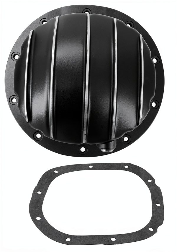 Tektall Differential Cover 10 Bolt Cast Aluminum Black-0