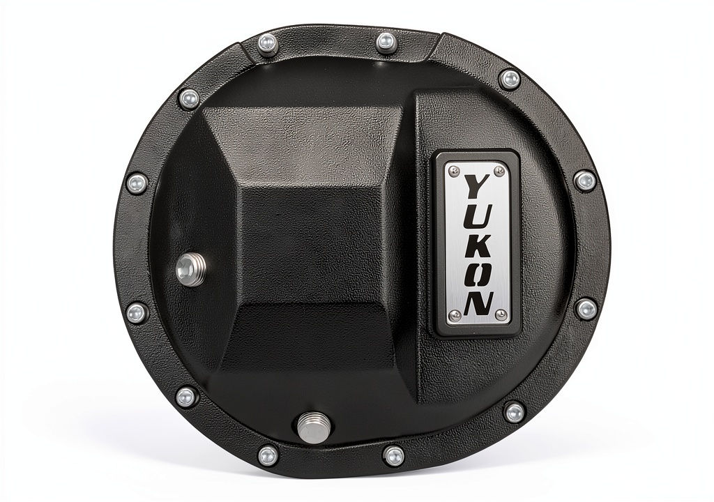 Yukon Hardcore differential cover installed on a GM rear diff