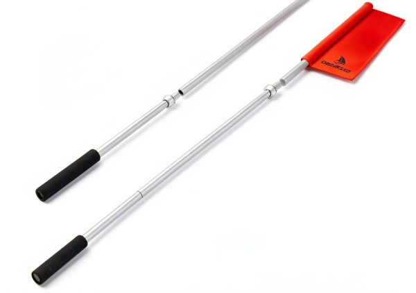 Boat Safety Flag Obcursco Orange Nylon 12x18-6