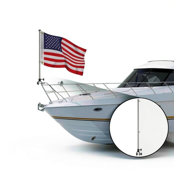 American Boat Flag Flagmesage Fade Resistant Nylon-5