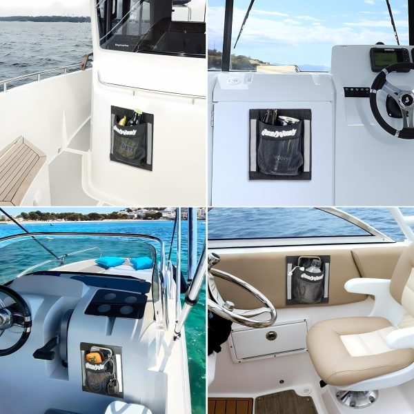 QualyQualy 2-Pack Boat Cup Holder Nylon Storage-6
