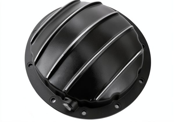 Tektall Differential Cover 10 Bolt Cast Aluminum Black-3