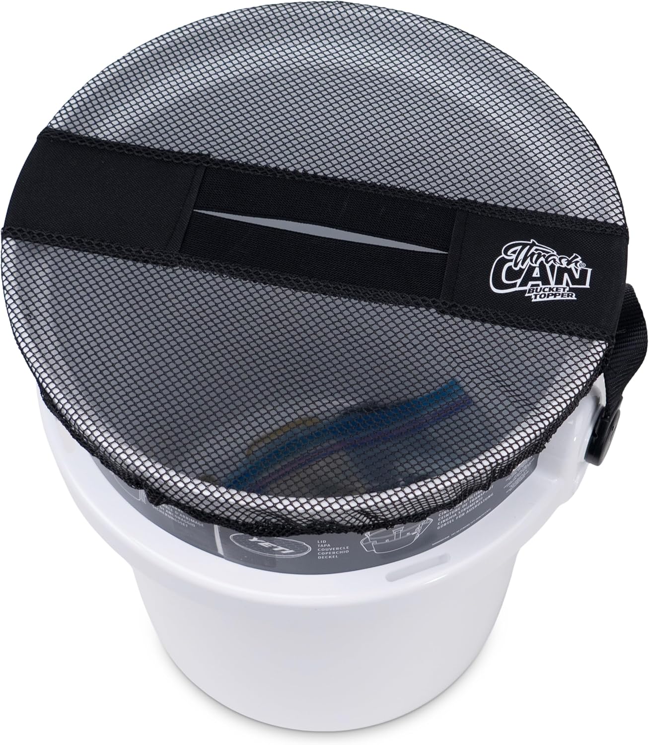 'Thrasher Lures Black Mesh Boat Bucket Cover'