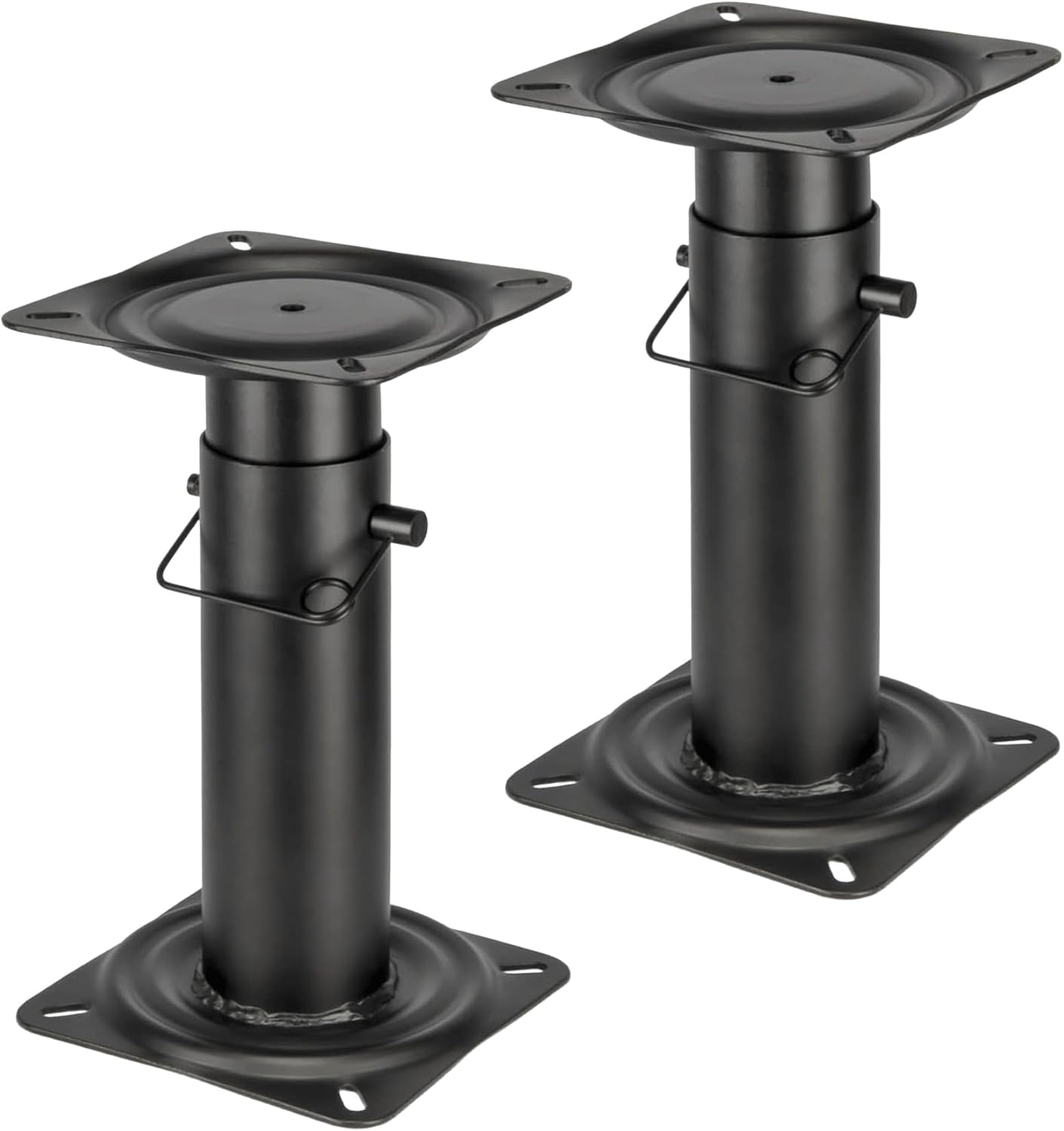 Iron Boat Seat Pedestal installation