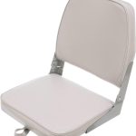 Attwood Boat Seats Gray Plastic Vinyl-0