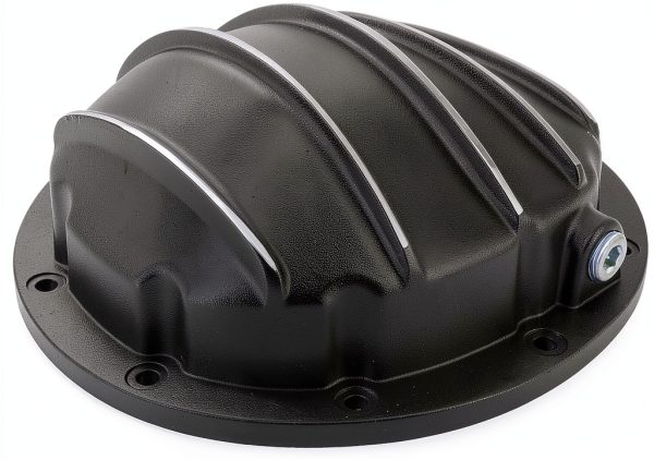 Tektall Differential Cover 10 Bolt Cast Aluminum Black-8