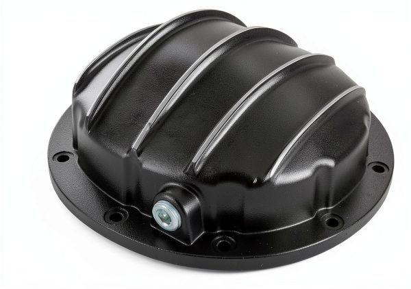 Tektall Differential Cover 10 Bolt Cast Aluminum Black-5